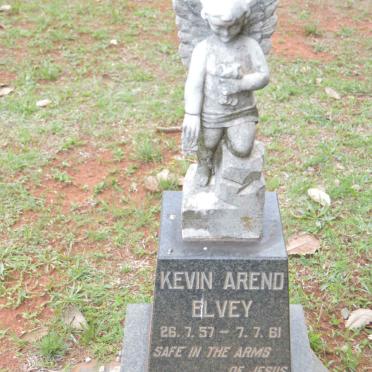 ELVEY Kevin Arend 1957-1961