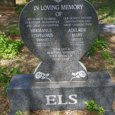 ELS Hermanus Stephanus 1911-1998 &amp; Adelaide Mary 1916-2006