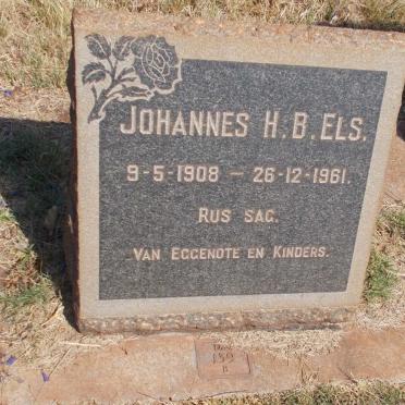 ELS Johannes H.B. 1908-1961