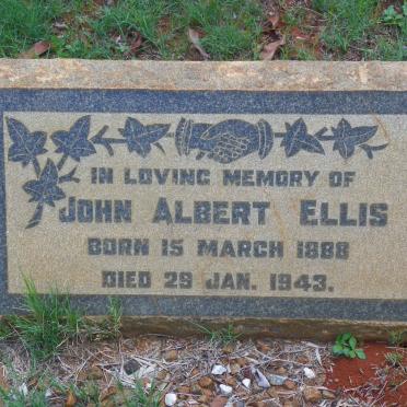 ELLIS John Albert 1888-1943