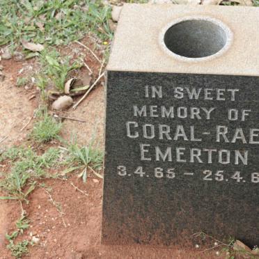 EMMERTON Coral-Rae 1965-1966