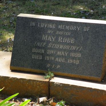 ROBB May nee STIDWORTHY 1899-1949