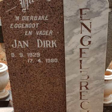 ENGELBRECHT Jan Dirk 1929-1980