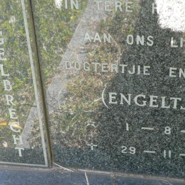 ENGELBRECHT Engeltjie 194?-1950