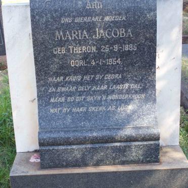 ENGELBRECHT Maria Jacoba nee THERON 1885-1954