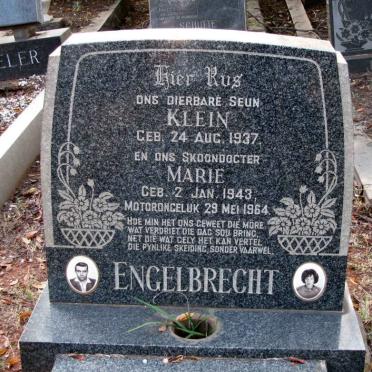 ENGELBRECHT Klein 1937-1964 &amp; Marie 1943-1964