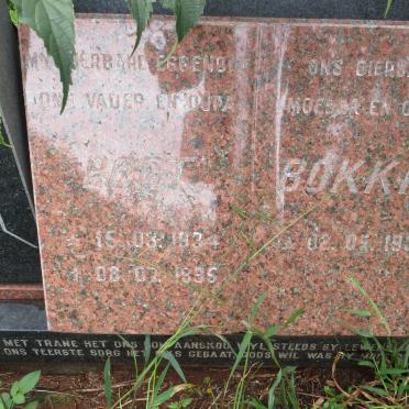 ENGELBRECHT Boet 1934-1995 &amp; Bokkie 1937-