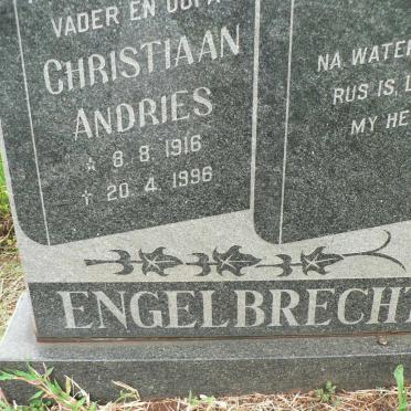 ENGELBRECHT Christiaan Andries 1916-1996