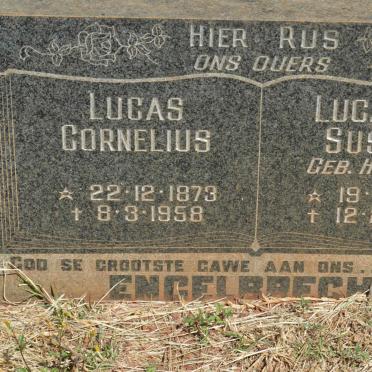 ENGELBRECHT Lucas Cornelius 1873-1958 &amp; Lucasina Susara HENNING 1879-1962