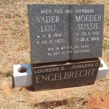 ENGELBRECHT Lourens D. 1914-1973 &amp; Johanna C. 1921-2015
