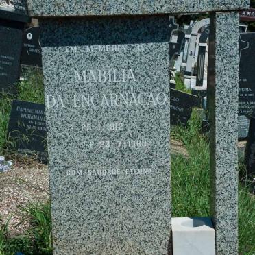 ENCARNACAO Mabilia, da 1912-1980