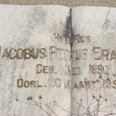 ERASMUS Jacobus Petrus 1890-1957