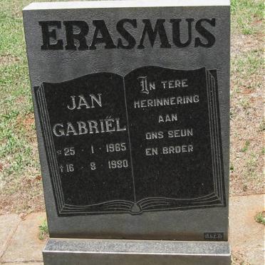ERASMUS Jan Gabriël 1965-1980