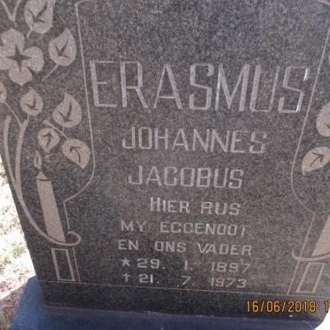ERASMUS Johannes Jacobus 1897-1973