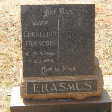 ERASMUS Cornelius Francois 1895-1965
