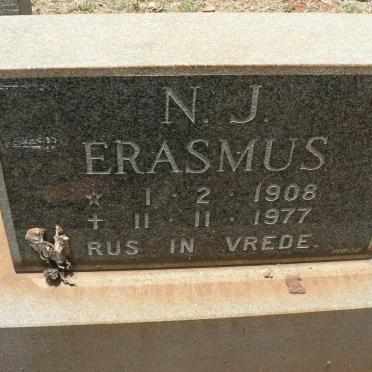 ERASMUS N.J. 1908-1977