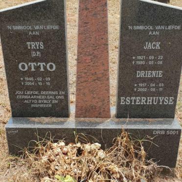 ESTERHUYSE Jack 1921-1980 &amp; Drienie 1917-2002 :: OTTO D.P. 1946-2004