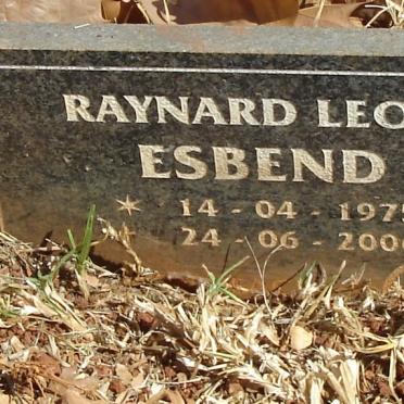 ESBEND Raynard Leon 1975-2006