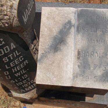 EYBERS Benjamin 1927-1970 :: EYBERS Charmain 1959-1978