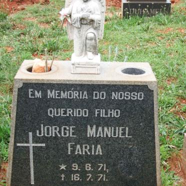 FARIA Jorge Manuel 1971-1971