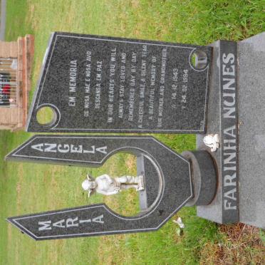 FARINHA Maria Angela, Nunes 1943-1994