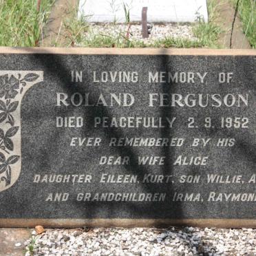 FERGUSON Roland -1952