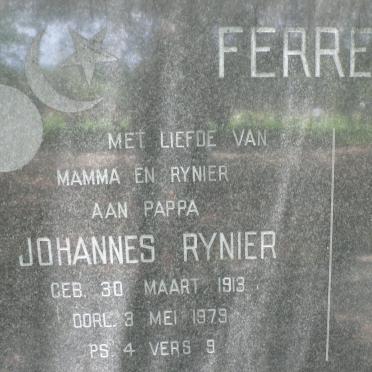 FERREIRA Johannes Rynier 1913-1979