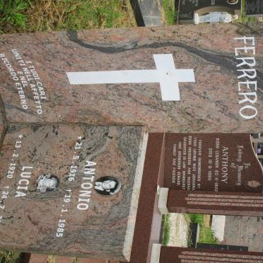 FERRERO Antonio 1916-1985 &amp; Lucia 1920-2011