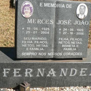 FERNANDES Jose Joao 1926-2006 &amp; Merces 1925-2004