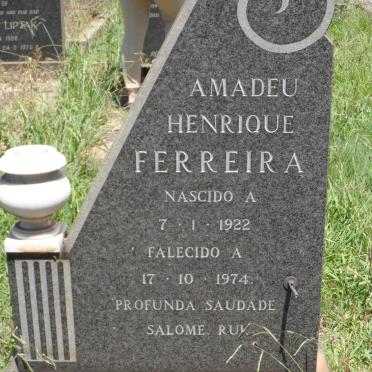 FERREIRA Henrique 1922-1974
