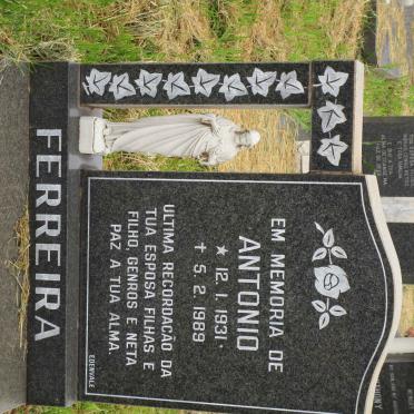 FERREIRA Antonio 1931-1989