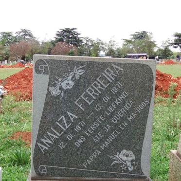 FERREIRA Analiza 1971-1971