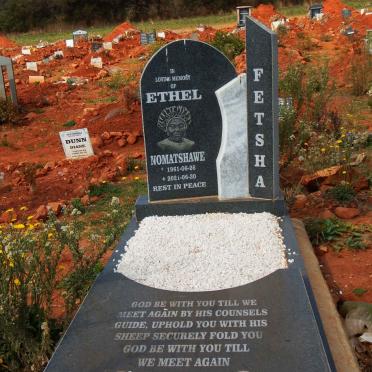 FETSHA Ethel Nomatshawe 1961-2021