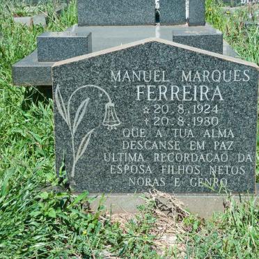 FERREIRA Manuel Marques 1924-1980