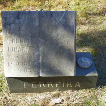 FERREIRA Rudolph Johannes 1930-1977