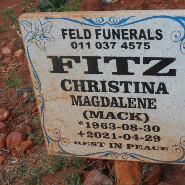 FITZ Christina Magdalene 1963-2021