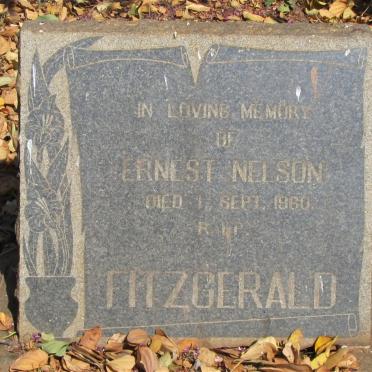FITZGERALD Ernest Nelson -1960