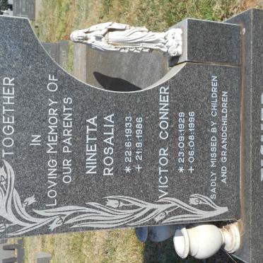 FISHER Victor Conner 1929-1996 &amp; Ninetta Rosalia 1933-1986