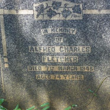 FLETCHER Alfred Charles -1945