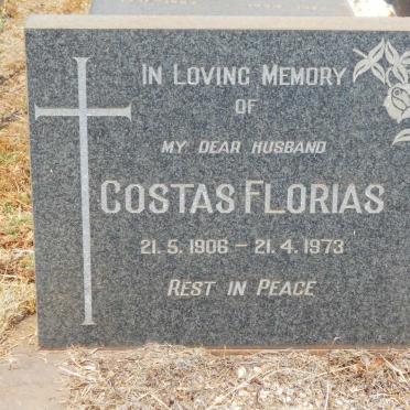 FLORIAS Costas 1906-1973