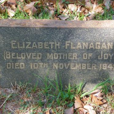 FLANAGAN Elizabeth -1942
