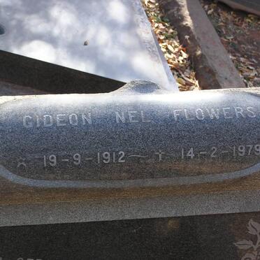 FLOWERS Gideon Nel 1912-1979