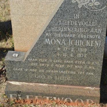 FLEETWOOD Mona 1919-1973