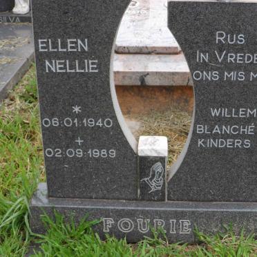 FOURIE Ellen Nellie 1940-1989
