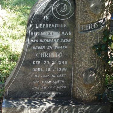 FOURIE Christo 1940-1966