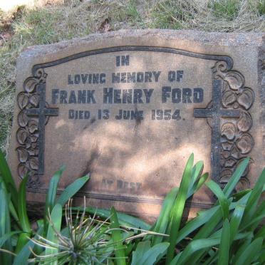 FORD Frank Henry -1954