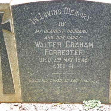 FORRESTER Walter Graham -1945