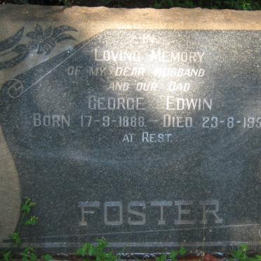 FOSTER George Edwin 1888-1951