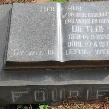 FOURIE Dietlof 1925-1970