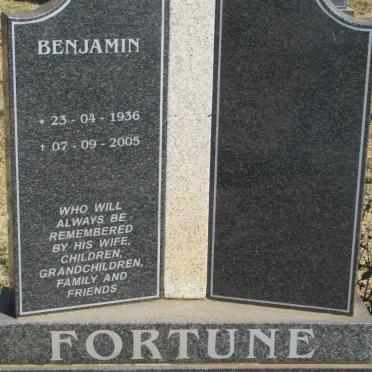FORTUNE Benjamin 1936-2005